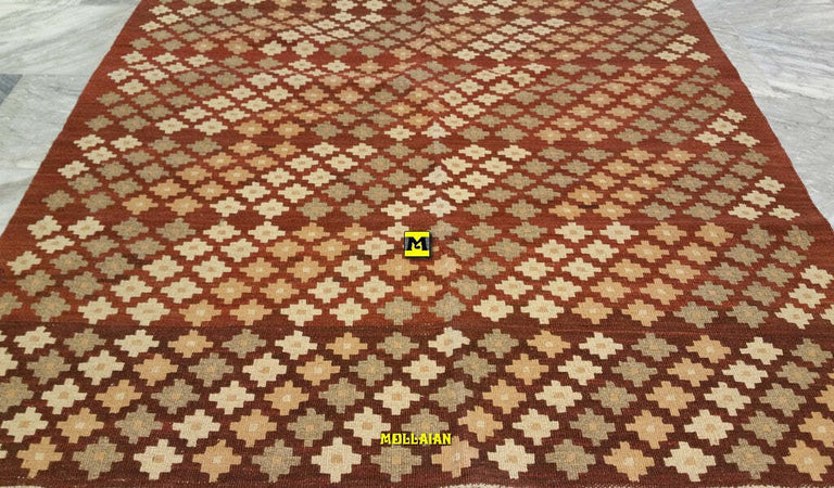 Kilim tabii 153x108 Casa e cucina/Tessili per la casa/Tappeti e tappetini/Tappeti Mollaian Tappeti - Lecce, Commerciovirtuoso.it