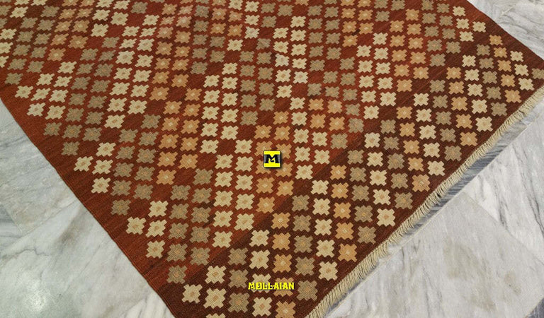 Kilim tabii 153x108 Casa e cucina/Tessili per la casa/Tappeti e tappetini/Tappeti Mollaian Tappeti - Lecce, Commerciovirtuoso.it