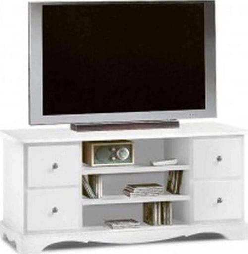 KIMBALL---mobile-porta-tv-in-legno-massello-117x49x53-Bianco-Milani-Home