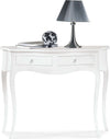 KIMBERLY---consolle-in-legno-massello-100x38x78-Bianco-Milani-Home