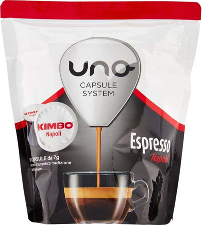 Kimbo-Caffe'-Confezione-Da-16-Capsule-Compat.-Uno-System-Napoli