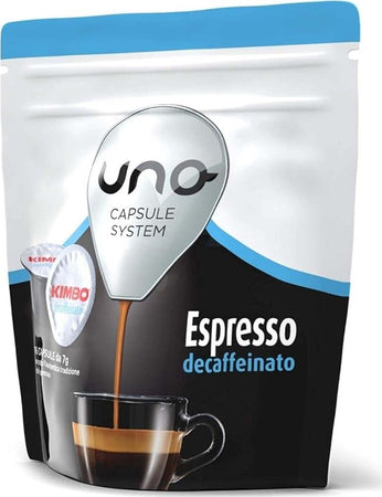 Kimbo-Caffe'-Confezioneda-16-Capsule-Compat.-Uno-System-Decaffeinato