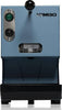 Kimbo-macchina-per-caffe'-metal-blu-cialde-blu-pastello
