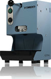 Kimbo-macchina-per-caffe'-metal-blu-cialde-blu-pastello