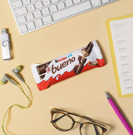 Kinder Bueno 30x Snack Croccante Crema Di Nocciola 43 Gr Confezione Da 30 Pz Alimentari e cura della casa/Cereali e muesli/Cereali e barrette snack/Barrette ai cereali Franco Pausa Caffè - Albano Laziale, Commerciovirtuoso.it