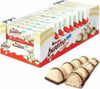 Kinder Bueno White 30x Snack Kinder Bueno White 43 Gr Confezione Da 30 Pz Alimentari e cura della casa/Cereali e muesli/Cereali e barrette snack/Barrette ai cereali Franco Pausa Caffè - Albano Laziale, Commerciovirtuoso.it