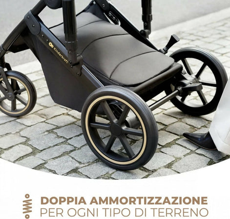 Kinderkraft Passeggino Duo PRIME 2 TRIO 3in1 Con Prime 2 borsa, fasciatoio, adattatori, coprigambe, telo antipioggia, zanzariera, materassino da navicella Prima infanzia/Passeggini carrozzine e accessori/Passeggini e carrozzine/Sistemi modulari Mondo Bimbo - Bagnara Calabra, Commerciovirtuoso.it