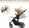 Kinderkraft Passeggino Duo PRIME 2 TRIO 3in1 Con Prime 2 borsa, fasciatoio, adattatori, coprigambe, telo antipioggia, zanzariera, materassino da navicella Prima infanzia/Passeggini carrozzine e accessori/Passeggini e carrozzine/Sistemi modulari Mondo Bimbo - Bagnara Calabra, Commerciovirtuoso.it