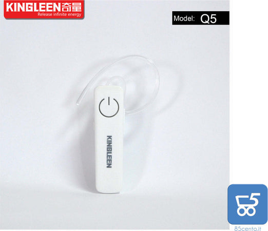 KINGLEEN Q5 auricolare bluetooth senza fili audio HD ricarica Micro Usb Android Apple Tablet