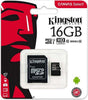 Kingston Micro Sd 16 Gb Classe 10 Microsd 80 Mb/s Canvas Scheda Memoria Sd 16gb Informatica e Videogiochi > Archiviazione Dati > Schede Memoria SD Trade Shop italia - Napoli, Commerciovirtuoso.it