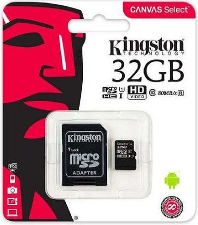 Kingston Micro Sd 32 Gb Classe 10 Microsd 80 Mb/s Canvas Scheda Memoria 32gb Informatica e Videogiochi > Archiviazione Dati > Schede Memoria SD Trade Shop italia - Napoli, Commerciovirtuoso.it