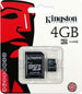 KINGSTON MICRO SD 4 GB MICROSD CLASSE 4 SDHC SCHEDA DI MEMORIA CARD SMARTPHONE  Trade Shop italia - Napoli, Commerciovirtuoso.it