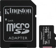 KINGSTON MICROSD SCHEDA DI MEMORIA CANVAS SELECT PLUS 64GB | SDCS2-64GB Elettronica/Informatica/Dispositivi archiviazione dati/Dispositivi archiviazione dati esterni/Schede di memoria/Micro SD Zencoccostore - Formia, Commerciovirtuoso.it