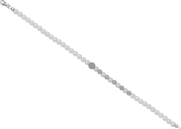 Kioto-Bracciale-Filo-In-Perle-Satinato