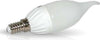 KIT 10 LAMPADINE COLPO DI VENTO VETRO OPACO ATTACCO E14 4W LUCE BIANCO CALDO Illuminazione/Lampadine/Lampadine a LED Trade Shop italia - Napoli, Commerciovirtuoso.it