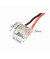 Kit 10 Pezzi Connettore Alimentazione Per Striscia Strip Led 2 Pin 8 Mm Cn8mm-cv
