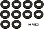 KIT 10 PEZZI GUARNIZIONI TUBO CARICO LAVATRICE UNIVERSALI Casa e cucina/Grandi elettrodomestici/Accessori e parti di ricambio/Ricambi e accessori per lavatrici/Soffietti e guarnizioni per oblò lavatrici Rossi Ricambi - Venetico Marina, Commerciovirtuoso.it