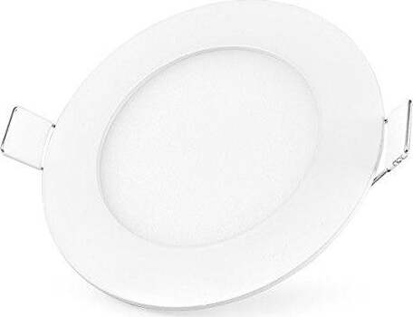 KIT 10 PLAFONIERE FARETTI LED TONDO O QUADRATO DA INCASSO CON ALETTE 6W  Trade Shop italia - Napoli, Commerciovirtuoso.it