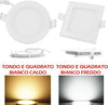 Kit 10 Plafoniere Faretti Led Tondo O Quadrato Da Incasso Con Alette 6w Illuminazione/Illuminazione per interni/Lampadari lampade a sospensione e plafoniere/Plafoniere Trade Shop italia - Napoli, Commerciovirtuoso.it