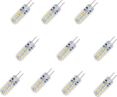 kit 10 pz lampada led g4 1.5w 3000k bianco caldo 12 volt Illuminazione/Lampadine/Lampadine a LED Led Mall Home - Napoli, Commerciovirtuoso.it
