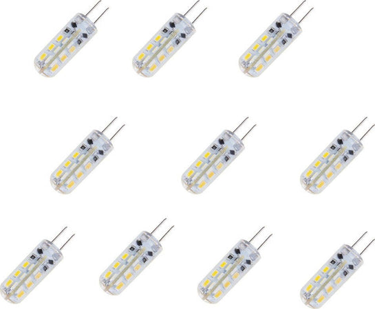 kit 10 pz lampada led g4 1.5w 3000k bianco caldo 12 volt Illuminazione/Lampadine/Lampadine a LED Led Mall Home - Napoli, Commerciovirtuoso.it