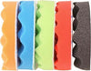 Kit-10-Pz-Spugna-Lucidante-Ceratura-+-Adattatore-Per-Trapano-Lucidatrice-80mm