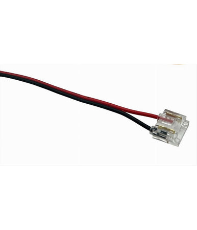 Kit 10pz Connettore Alimentazione Striscia Strip Led Monocolore 2pin 10mm Cn10-cv