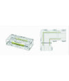 Kit 10pz Connettore Trasparente Angolare Per Strip Led Monocolore 2pin 10mm Cn10-l