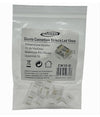 Kit 10pz Connettore Trasparente Lineare Striscia Led Monocolore 2pin 10mm Cn10-d