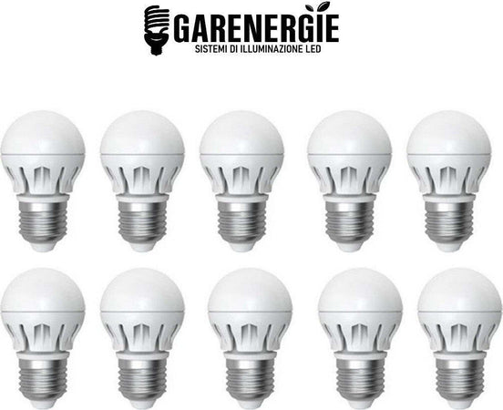 kit 10pz lampadina led pallina e27 24v 6w 4000k bianco naturale Illuminazione/Lampadine/Lampadine a LED Led Mall Home - Napoli, Commerciovirtuoso.it
