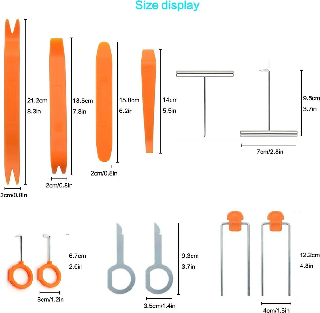 Wetado Kit Di Strumenti Per La Rimozione Dei Tagli, 9 Pezzi, Cruscotto Wetado Kit Di Strumenti Per La Rimozione Dei Tagli, 9 Pezzi, Cruscotto