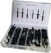 Kit 115 Pz Plastica Trim Clip Rivetti Clip Fermi Di Spinta Auto Paraurti Porta Manutenzione Auto Trade Shop italia - Napoli, Commerciovirtuoso.it