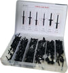 Kit-115-Pz-Plastica-Trim-Clip-Rivetti-Clip-Fermi-Di-Spinta-Auto-Paraurti-Porta
