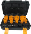 Kit-12-Frese-Seghe-Bi-Metal-Fresa-A-Tazza-Sega-Per-Forare-Acciaio-Legno-Plastica