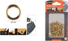 Kit 120 Pz Occhiello Occhielli Metallici Foro Ø7mm In Metallo Dorato Pelle 90924 Fai da te/Ferramenta/Chiodi viti ed elementi di fissaggio/Tasselli/Tasselli a T Trade Shop italia - Napoli, Commerciovirtuoso.it