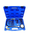 Kit 15 Pezzi Tester Compressione Motori Diesel Prova Compressione