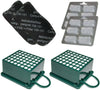 Kit 2 Filtri Hepa 2 Filtri Odori 12 Profumini Adattabile per Folletto Vk 130 Vk131