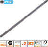 Kit-2-Pezzi-Di-Bits-200-Mm-A-Doppia-Testa-S2-Punte-A-Croce-Magnetica-Ph2-57243