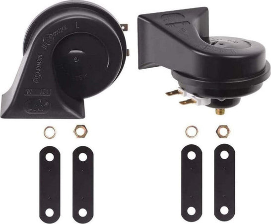 Kit 2 Pz Doppio Tono Clacson Corno Di Segnalazione Universale Auto Camion Moto Auto e Moto/Parti per auto/Styling auto e carrozzeria/Trombe auto Trade Shop italia - Napoli, Commerciovirtuoso.it