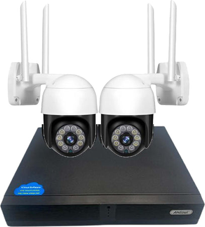 Kit 2 Telecamere Wi-fi Ptz 4k Con Registratore Nvr Sistema Di Sicurezza Q-s2000 Fai da te/Sicurezza e protezione/Sistemi di sicurezza domestica/Kit video per la sicurezza domestica/Videocamere di sorveglianza/Dom camera Trade Shop italia - Napoli, Commerciovirtuoso.it