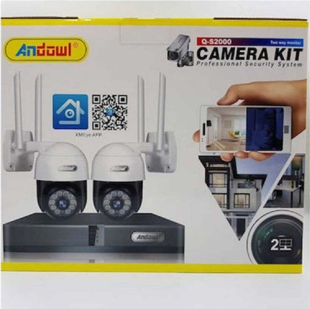 Kit 2 Telecamere Wi-fi Ptz 4k Con Registratore Nvr Sistema Di Sicurezza Q-s2000 Fai da te/Sicurezza e protezione/Sistemi di sicurezza domestica/Kit video per la sicurezza domestica/Videocamere di sorveglianza/Dom camera Trade Shop italia - Napoli, Commerciovirtuoso.it
