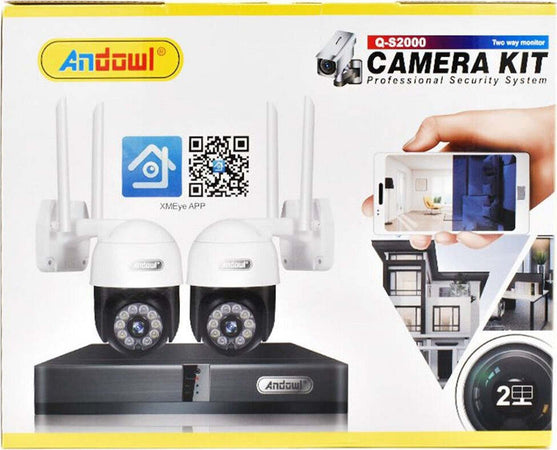 Kit 2 Telecamere Wi-fi Ptz 4k Con Registratore Nvr Sistema Di Sicurezza Q-s2000 Fai da te/Sicurezza e protezione/Sistemi di sicurezza domestica/Kit video per la sicurezza domestica/Videocamere di sorveglianza/Dom camera Trade Shop italia - Napoli, Commerciovirtuoso.it
