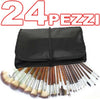 Kit-24-Pennelli-Trucco-Make-Up-Pochette-Portapennelli-In-Ecopelle-Professionale