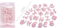 Kit 26 Stampi Lettere Indipendenti Per Cioccolatini Torte Pasta Di Zucchero 99020 Casa e cucina/Teglie da forno e accessori per pasticceria/Accessori e utensili per pasticceria/Formine per biscotti Trade Shop italia - Napoli, Commerciovirtuoso.it