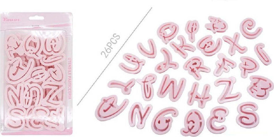 Kit 26 Stampi Lettere Indipendenti Per Cioccolatini Torte Pasta Di Zucchero 99020 Casa e cucina/Teglie da forno e accessori per pasticceria/Accessori e utensili per pasticceria/Formine per biscotti Trade Shop italia - Napoli, Commerciovirtuoso.it