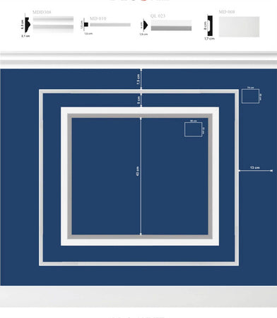 KIT 2mq di Boiserie Già tagliate Autoadesive in Polistrutturato pronte in 5min Mod. ANNIE Fai da te/Prodotti per la costruzione/Materiali da costruzione/Pavimenti/Materiali per pavimenti/Battiscopa Eternal Parquet - Ariano Irpino, Commerciovirtuoso.it