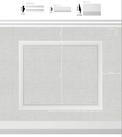 KIT 2mq di Boiserie Già tagliate Autoadesive in Polistrutturato pronte in 5min Mod. CHIARA Fai da te/Prodotti per la costruzione/Materiali da costruzione/Pavimenti/Materiali per pavimenti/Battiscopa Eternal Parquet - Ariano Irpino, Commerciovirtuoso.it