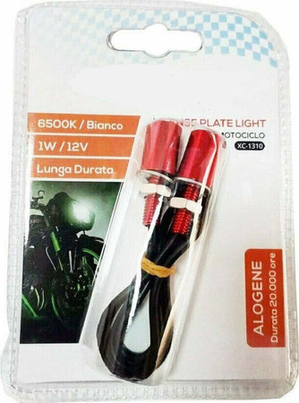 Kit 2pz Luce A Led Alogene Per Targa Moto Motociclo Luce Bianca 6500k 1w Xc-1310 Auto e Moto > Moto > Illuminazione e Elettronica Trade Shop italia - Napoli, Commerciovirtuoso.it