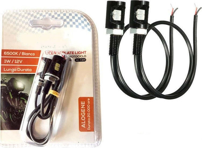 COPPIA LUCI TARGA 5 LED T10 W5W CANBUS 100% NO ERROR ALFA ROMEO 159 Brera - Foto 8