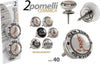 Kit 2pz Pomelli Mobili Multiuso Pomello In Ceramica 40mm Decori Assortiti 843037 Fai da te/Ferramenta/Minuteria per mobili/Manopole Trade Shop italia - Napoli, Commerciovirtuoso.it